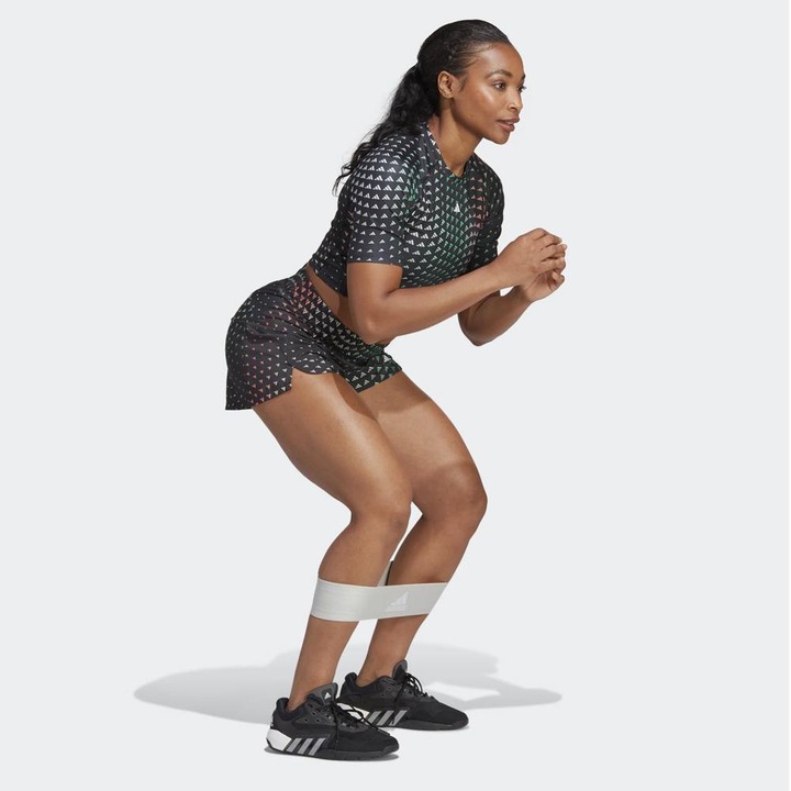 Pantaloni sport dama, adidas, WTR-ES BLUV PCR, elastici, gri, poliester reciclat, XL INTL