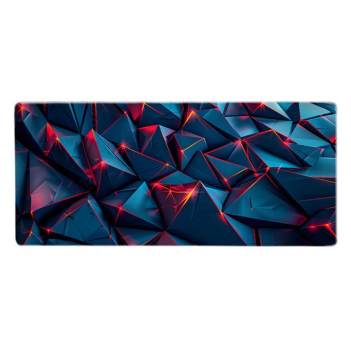 Mousepad profesional 3D, suprafata textila, baza cauciucata anti-alunecare, 600x300x2mm, dark salmon