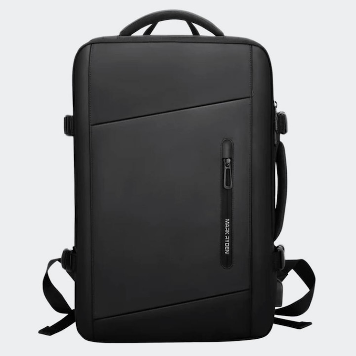 Rucsac, Mark Ryden, Panza Oxford, 24.9 L, 30 x 18 x 46 cm, Design ergonomic, Negru