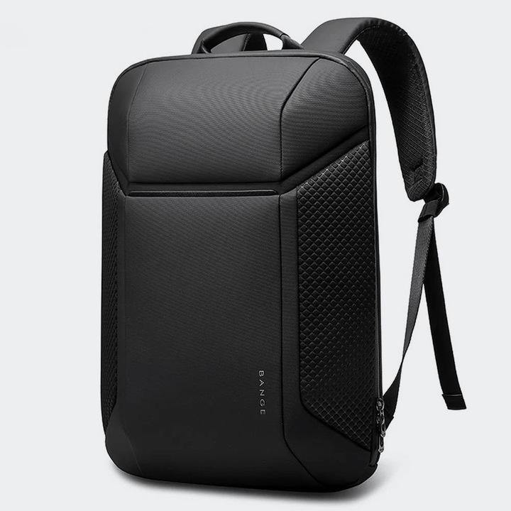 Rucsac Bange, 46x30x14cm, 19L, negru, pentru laptop pana la 15.6 inch