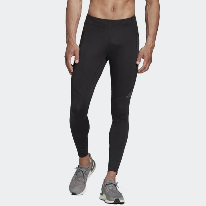 Pantaloni sport barbati, adidas, Saturday, croiala slim, negru, AEROREADY