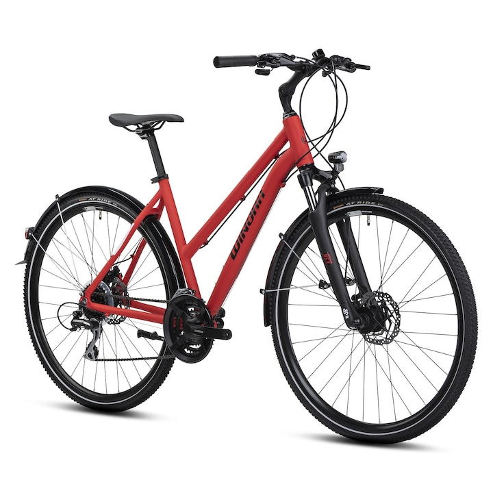 Bicicleta trekking Winora Domingo 24 Sport, roata 28 inch, cadru 48 cm, culoare rosie