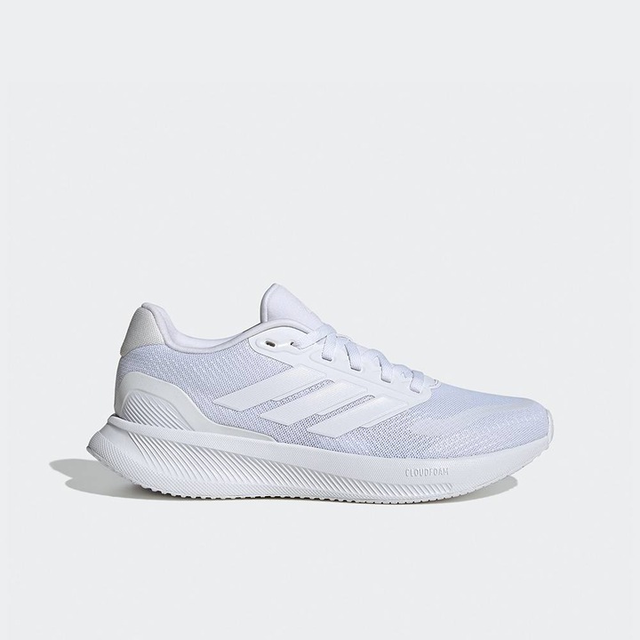 Pantofi sport dama Adidas RUNFALCON 5, absorbtie socuri, plasa, alb
