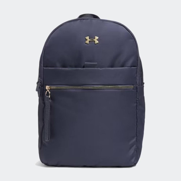 Rucsac Under Armour Studio Campus BP, Downpour Gray/Metallic Gold, 30x42x16cm, 19 litri