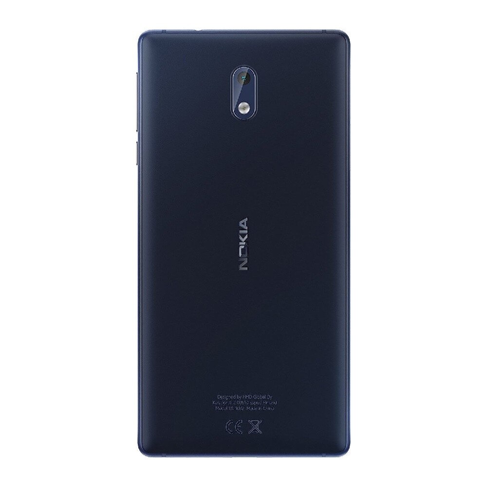 Смартфон Nokia 3 Dual Sim, Tempered Blue - eMAG.bg
