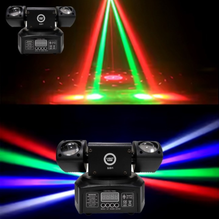 LIGHT4ME SID1 LED multieffekt 4 az 1-ben RGBWA effekt