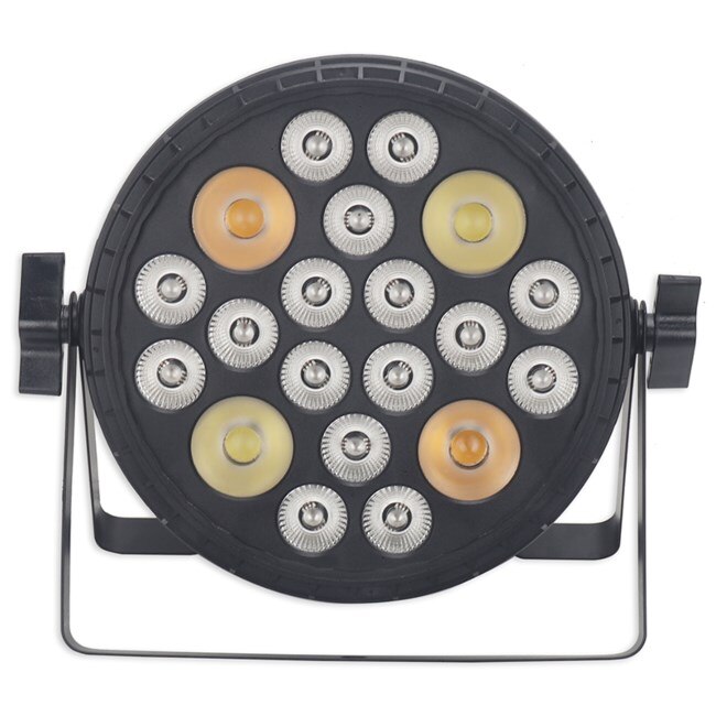 Reflector scena Light4Me MULTIPAR 416 RGB-UV alb cald-rece - eMAG.ro