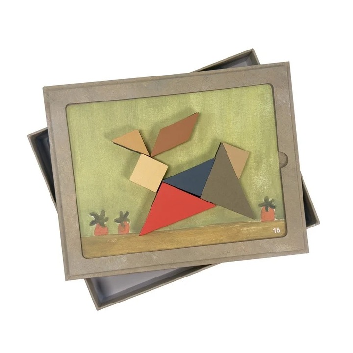 Tangram mágneses játék, Egmont Toys