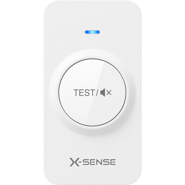 Telecomanda X-Sense, compatibila cu alarmele de fum, monoxid de carbon si caldura din seria X-Sense Link+, culoare alb