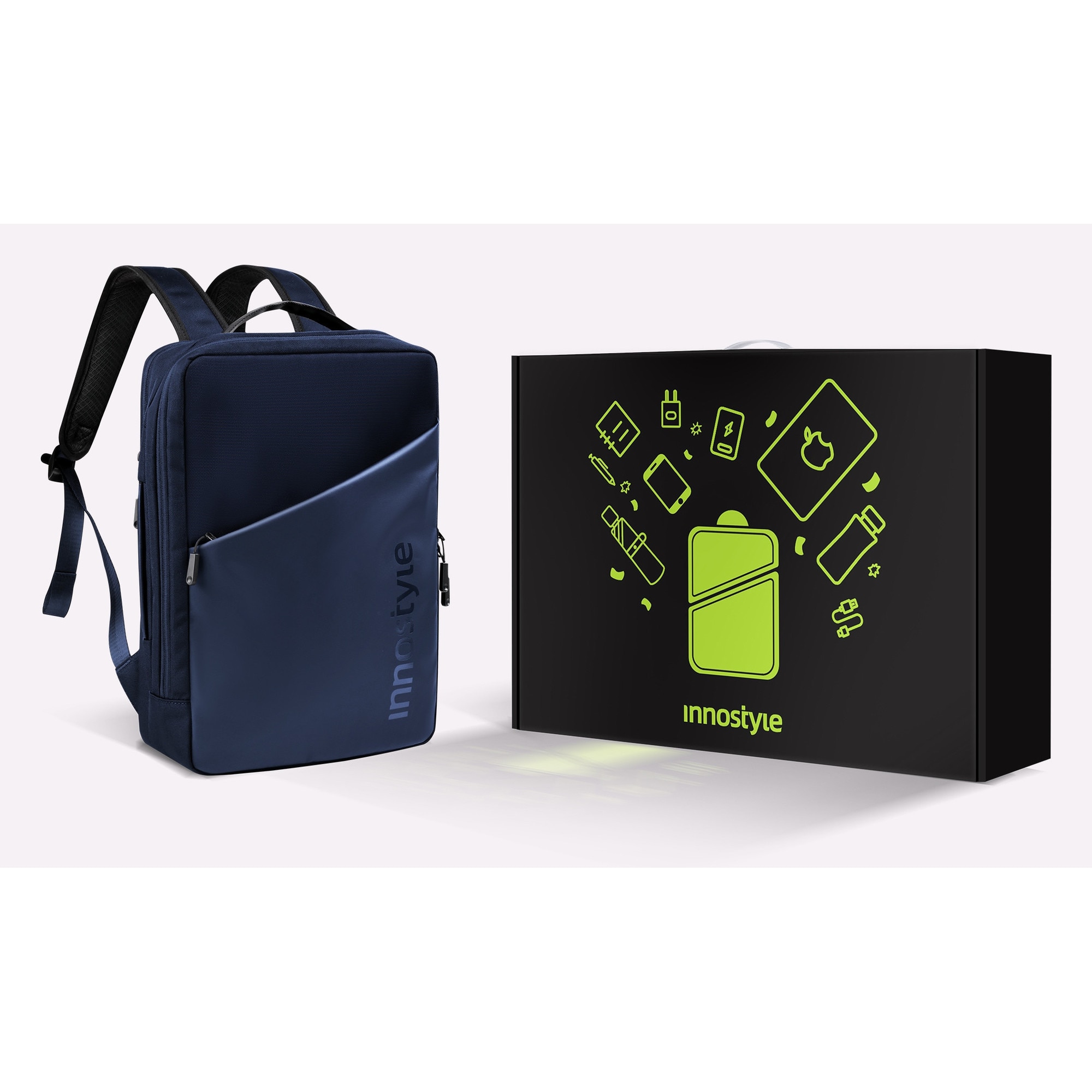 Rucsac laptop Innostyle DailyCommute, 15,6", waterproof, 14L, albastru