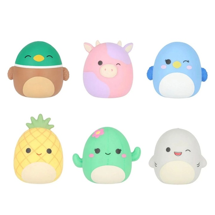 Figurina de Plus Surpriza Zanox®, Squishmallows - Squooshems