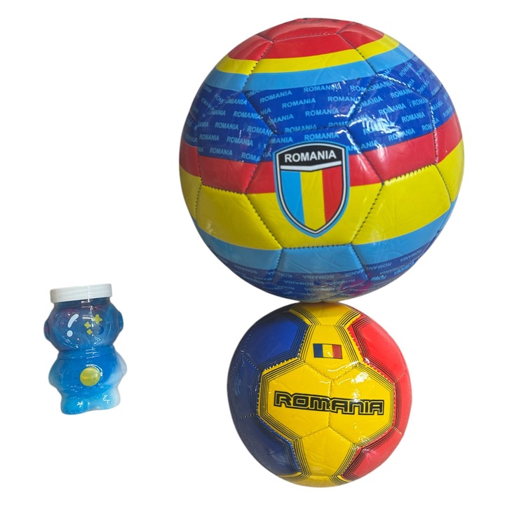 2 darabos román focilabda szett, nyálkás ajándék