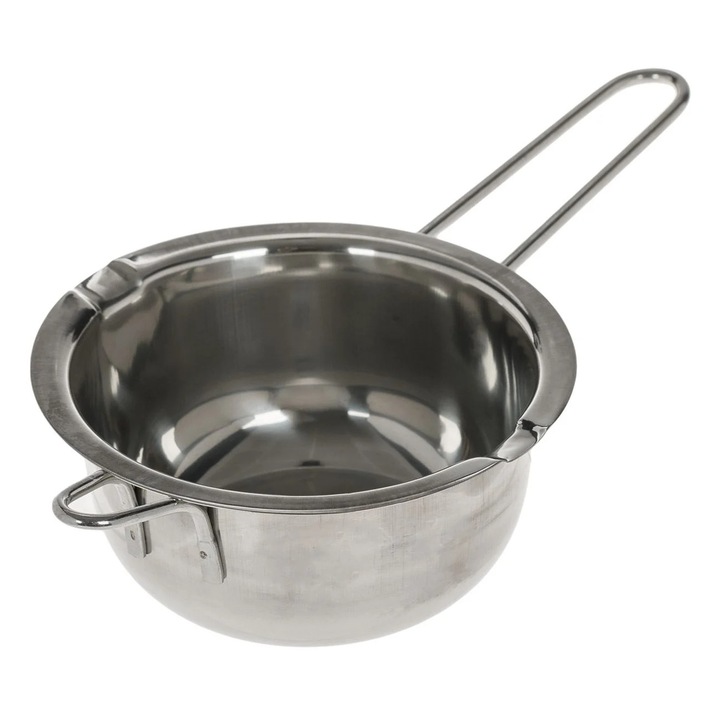 Rozsdamentes acél Bain-Marie tál fogantyúval 600ml