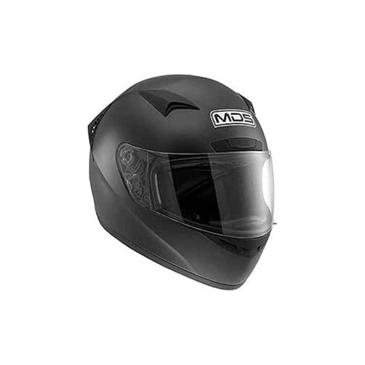 Casca moto full face M13 MDS E2205 SOLID BLACK made by AGV Italia, omologare E2205, Marimea L