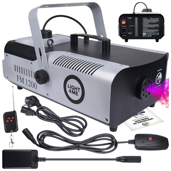 LIGHT4ME FM 1200 füstgép távirányítóval