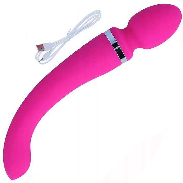 Lelex dupla vibrátor, 10 funkció, vízálló, 23x11cm