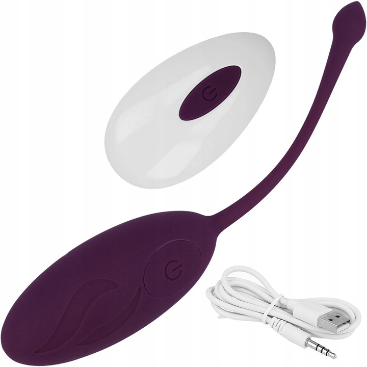 Szexjáték, Lelex, vibráló tojás, 10 vibrációs mód, orvosi szilikon, 8cm