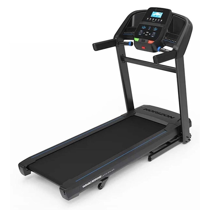 Бягаща пътека, Horizon Fitness, T202-26, черна, 20 км/ч, 147 кг