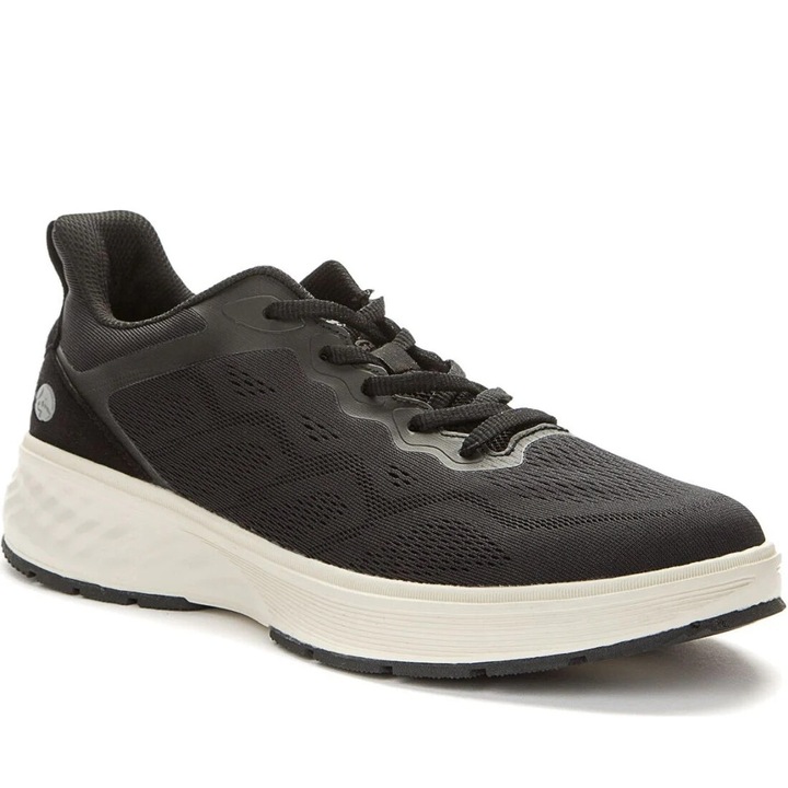 Tornacipő, Grunberg, hétköznapi, fekete/fehér, textil