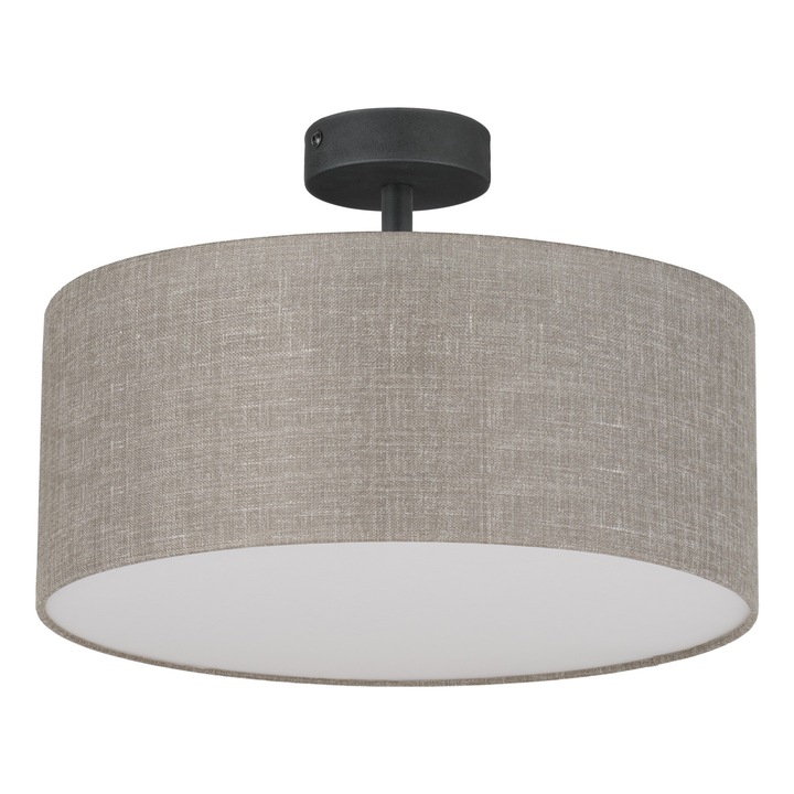 Таванна лампа, TK-Lighting RONDO, Минималистичен дизайн, Бежов