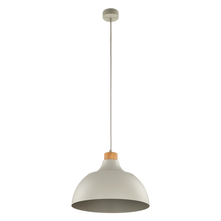 Lustra TK-Lighting CAP, bej, design modern, dimensiuni mici