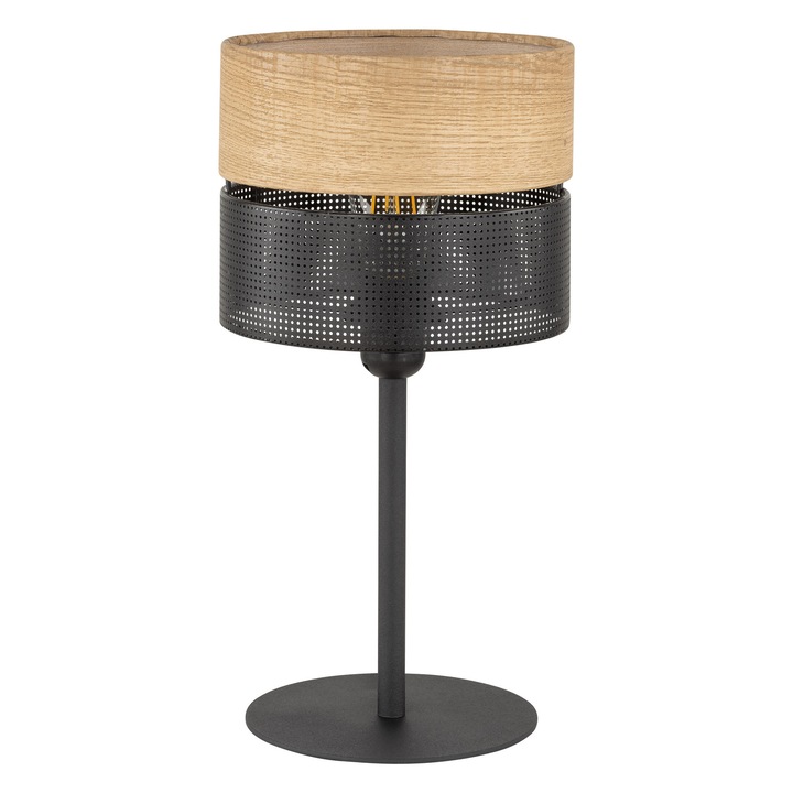 Veioza, TK-Lighting, negru/bej