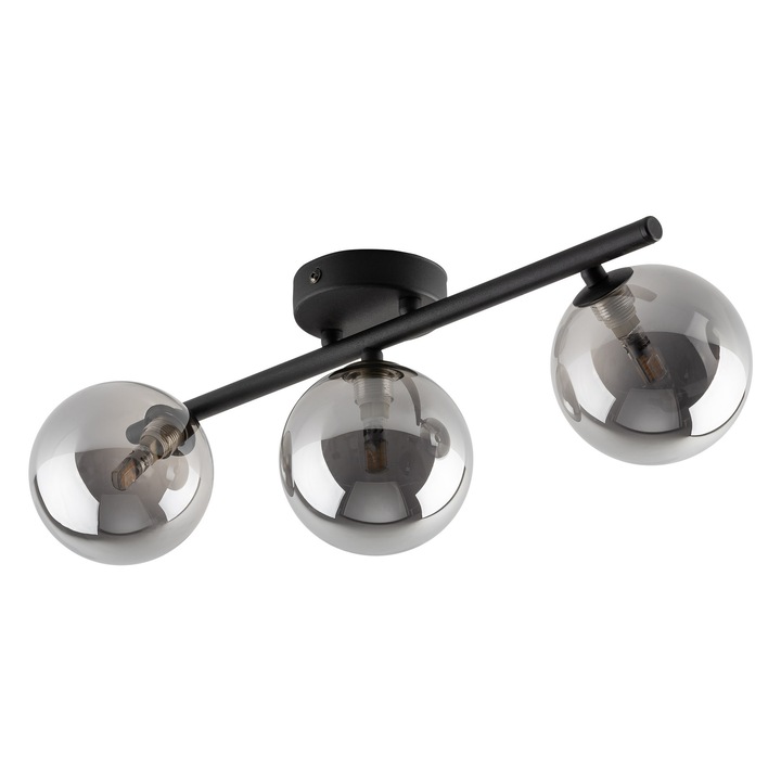 Lustra TK-Lighting ESTERA, 3 surse de lumina, negru, set