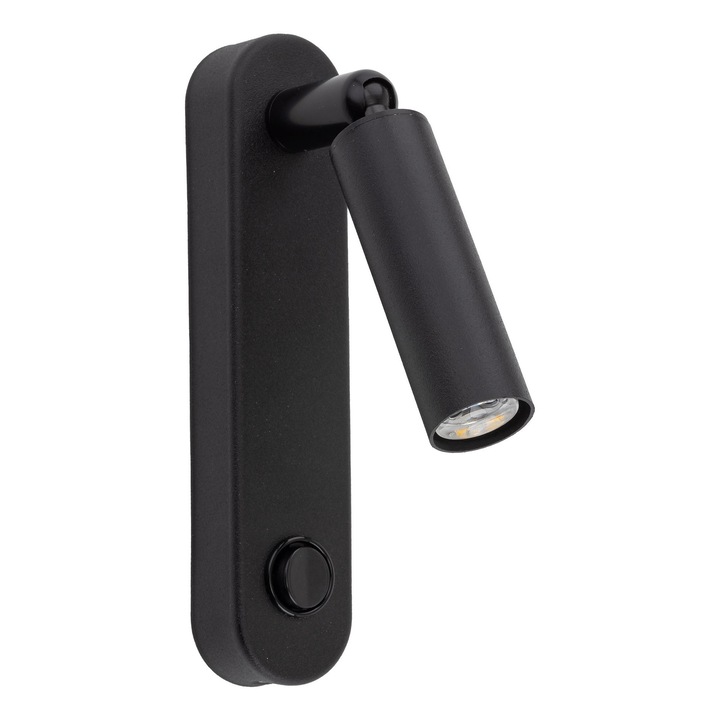 TK-Lighting ENZO стенна лампа, черна, LED COB, модерен дизайн, 1 комплект