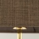 Подова лампа, TK-Lighting, кафява/златна