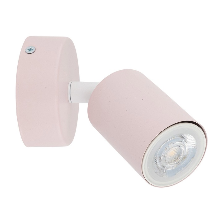 Aplica TK-Lighting LIVIA, roz, 1 sursa de lumina, dimensiuni variate