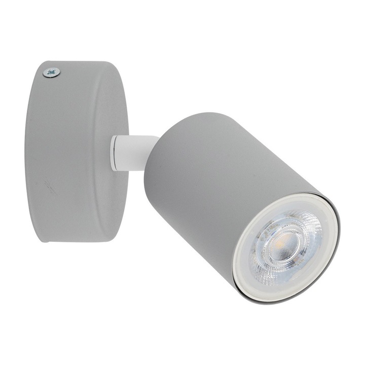 Aplica TK-Lighting LIVIA, 1 sursa de lumina, gri, pentru camera de copii