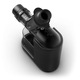 Storcator de fructe si legume prin presare la rece PHILIPS Viva Collection HR1889/70, 150W, tub de alimentare XL de 70mm, Recipient suc 1 l, Recipient pulpa 0.75 l, Tehnologie QuickClean, Negru