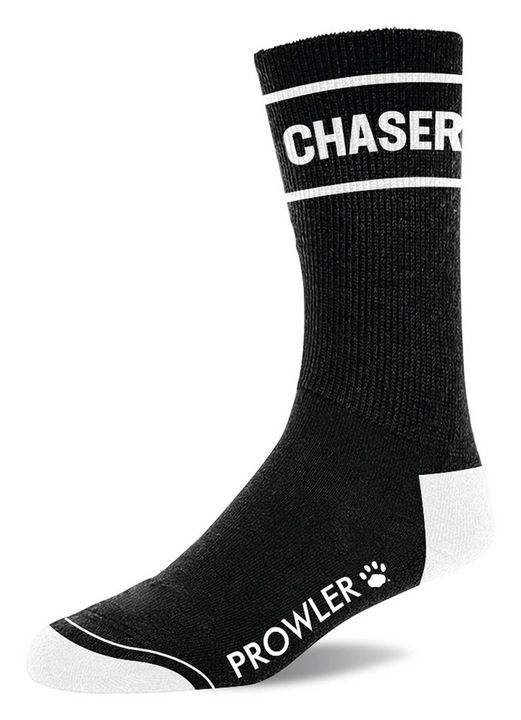 Sosete Prowler Red Chaser, negru/alb, One size