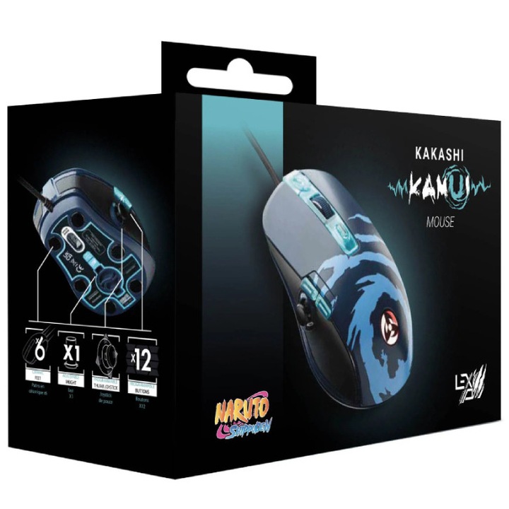 Lexip Egér, Kakashi, Design By Tsume Naruto, Shippuden, PC, PC