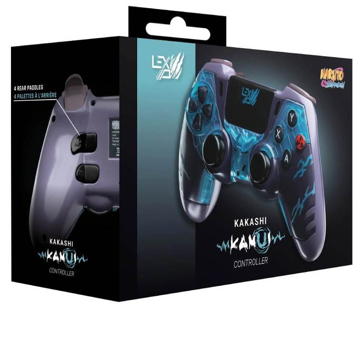 Контролер LEXIP Kakashi, дизайн от Tsume Naruto Shippuden, за Nintendo Switch, PC