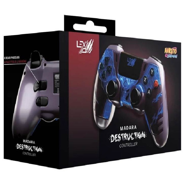 LEXIP Madara Контролер, Design By Tsume Naruto Shippuden, за Nintendo Switch, PC