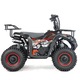 Mini atv XTR M9, roti 6inch, 50cc, 2 timpi, pornire la sfoara, culoare negru/rosu