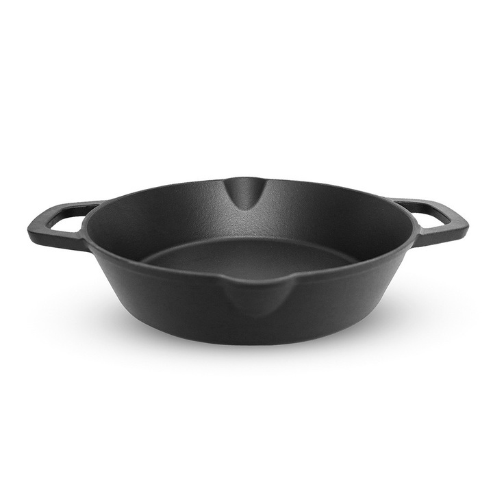 Tigaie cu manere Luigi Ferrero Tika FR-3527 35x27x6.4 cm, 2.6 L, Fonta