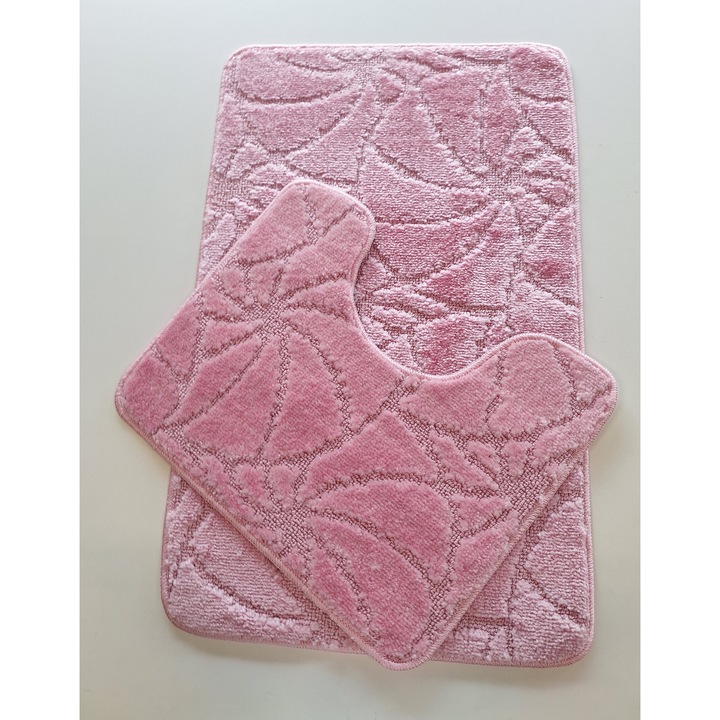 COVOR DE BAIE GLD 202006 PINK SET 2 BUC 50x80/40x50 cm