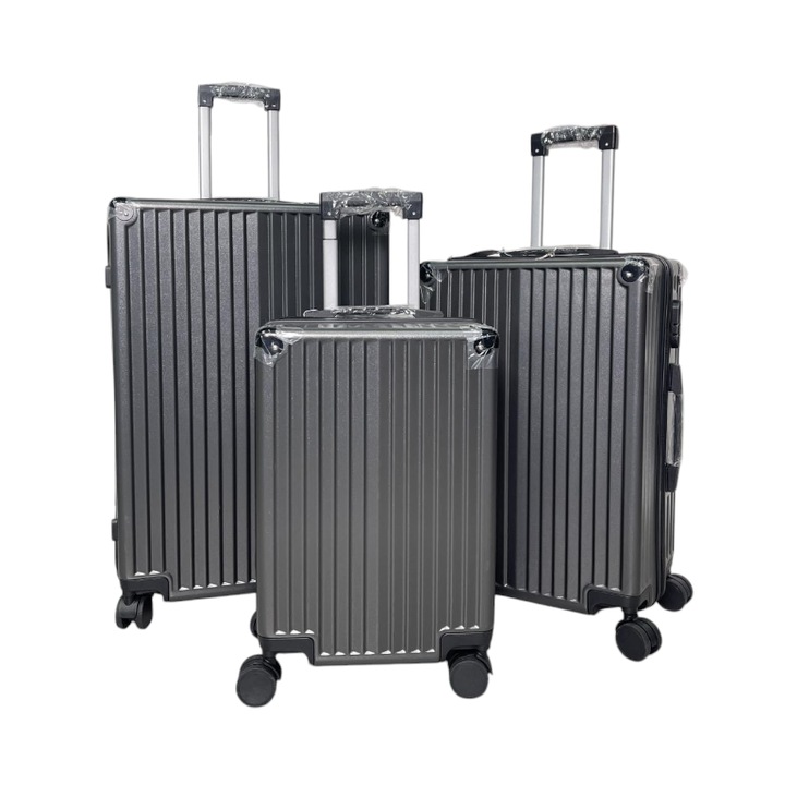 AT PERFORMANCE® 3 az 1-ben utazókocsis bőröndkészlet, fekete