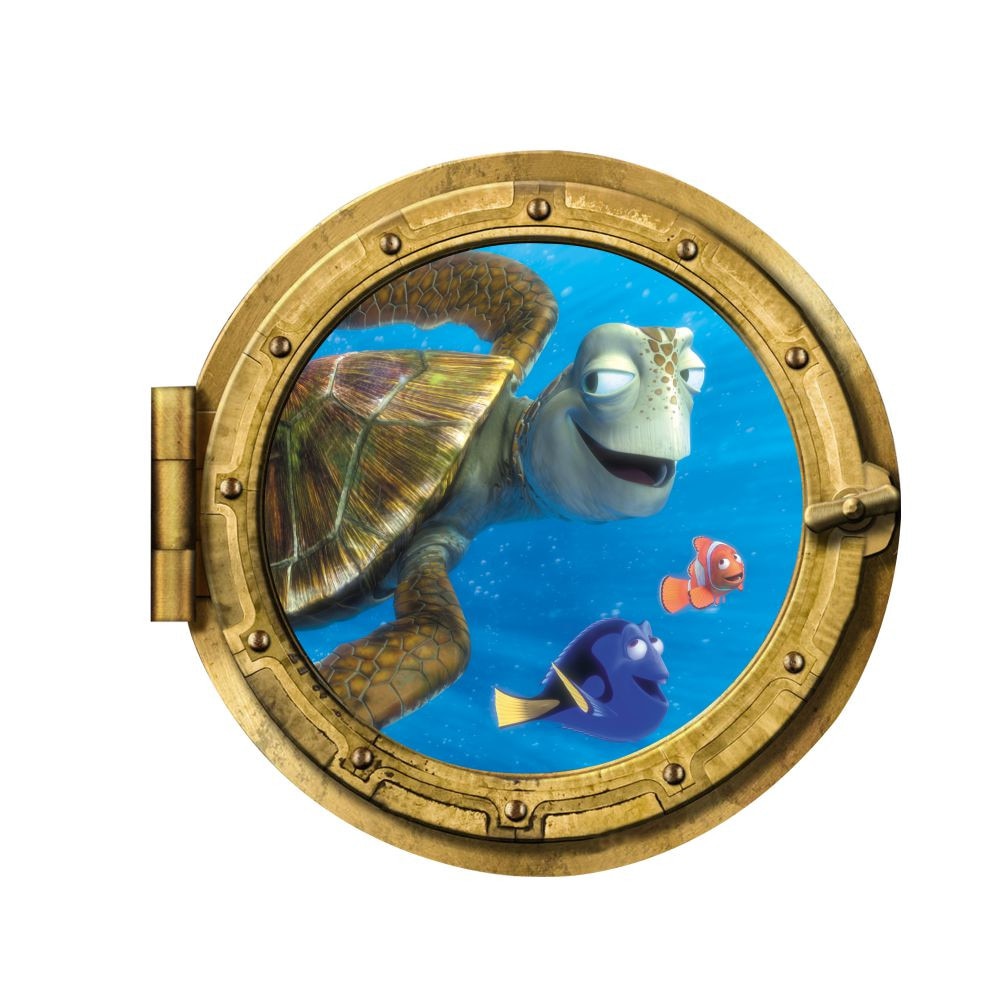 Sticker decorativ Turtle 45 x 43 cm