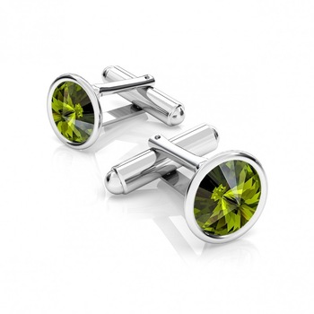 Butoni Argint.925, Butoni Crystals Olivine 12mm + CADOU Laveta profesionala pentru curatat bijuteriile din argint (Butoni Camasa Criando Bijoux) Butoni Argint.925, Butoni Crystals Olivine 12mm + CADOU Laveta profesionala pentru curatat bijuteriile din argint (Butoni Camasa Criando Bijoux)