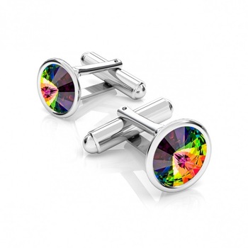 Butoni Argint.925, Butoni Crystals Vitrail Medium 12mm + CADOU Laveta profesionala pentru curatat bijuteriile din argint (Butoni Camasa Criando Bijoux) Butoni Argint.925, Butoni Crystals Vitrail Medium 12mm + CADOU Laveta profesionala pentru curatat bijuteriile din argint (Butoni Camasa Criando Bijoux)