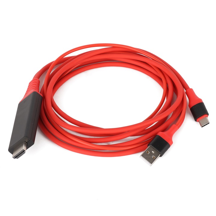 Cablu adaptor USB 3.1 de la USB C la HDMI