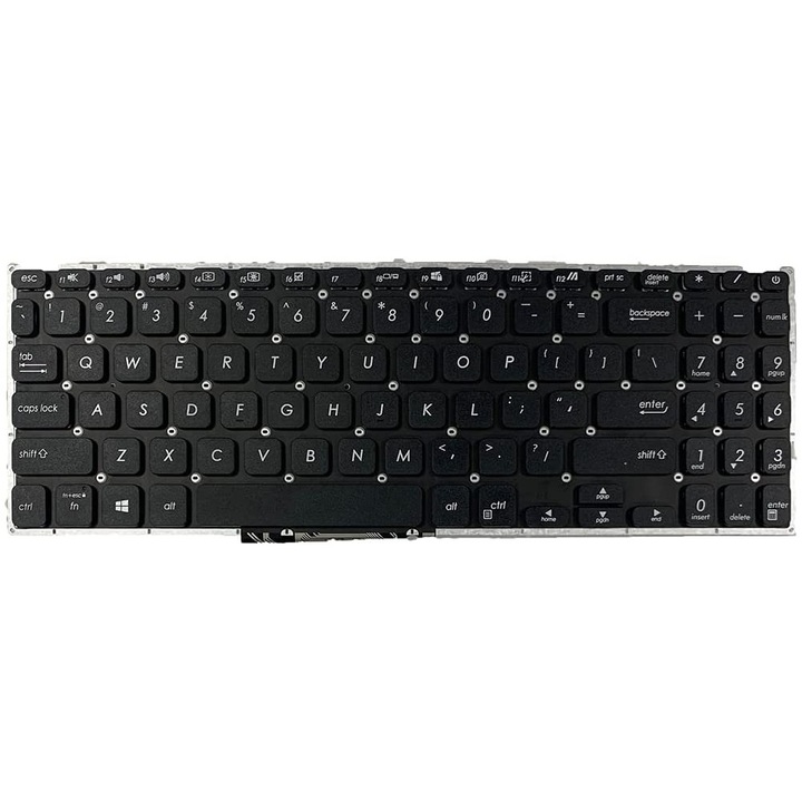 Премиум клавиатура за лаптоп, съвместима с ASUS VivoBook A509 X509MA F509UA F509FB F509UB F509FJ F509FL F509JA F509FA F509MA