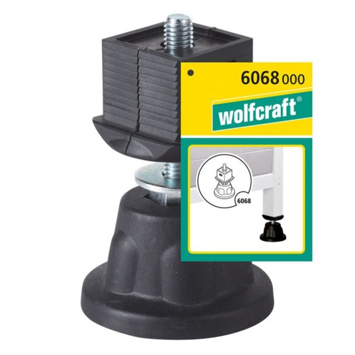 Picior cu inaltime reglabila Wolfcraft 6068000