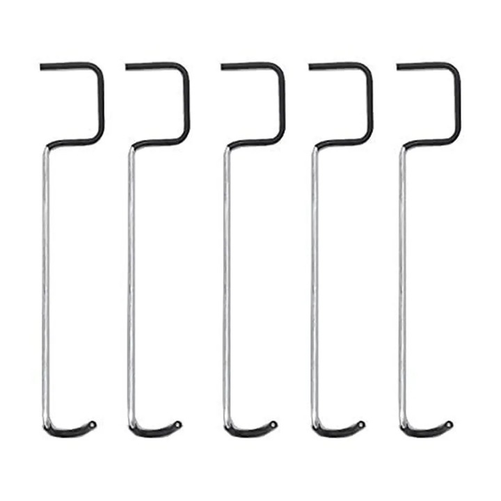 5 darabos készlet Fixátor / Gyümölcsfák hajtásainak és ágainak kiegyenesítése és vízszintesítése, fém, újrafelhasználható, hossza 18cm, Nafpro