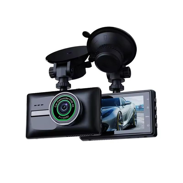 Видеорегистратор AMYMAT F38, Full HD DVR, 1080P рекордер, откриване на сблъсък, оцеляване при топлина