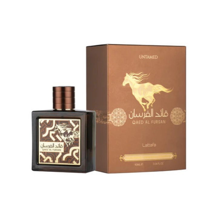 Lattafa Qaed Al Fursan Untamed Eau de Parfum, uniszex, 90 ml