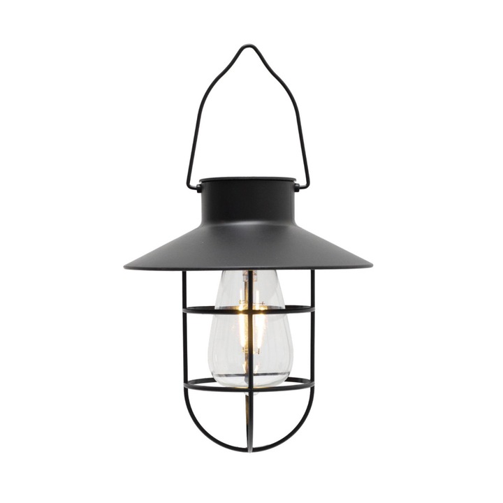 Соларна градинска лампа Home MX655, дисплей от 6 части, 1 LED с топло бяла жичка, пластмаса, 160 g